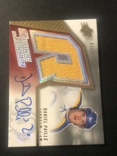 2005-06 SPx Rookie Jersey /1999 Daniel Paille #223 Rookie Auto RC