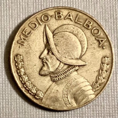 1933 Panama One Half 1/2 Balboa - cd -