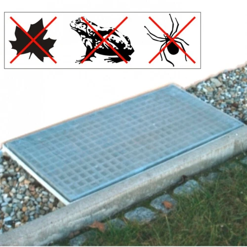 Schutzgitter Kellerschacht Lichtschacht 120x60 cm Lichtschachtabdeckung Netz