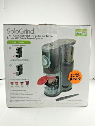 Coffee Burr Grinder Keurig Compatible 
