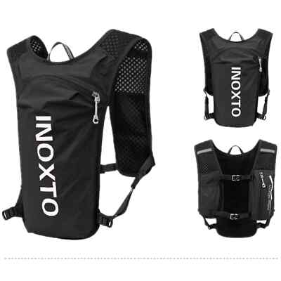 Waterproof Running Backpack Ultra-light Hydration Vest Mountain Bike Leather Bag