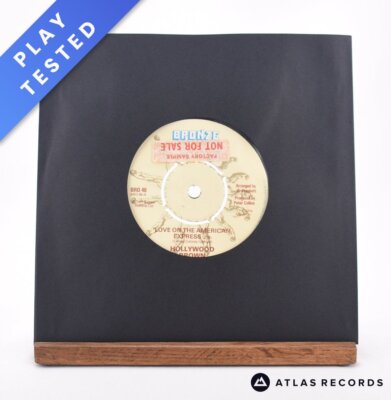 Hollywood Brown - Love On The American Express - 7'' Vinyl Record - VG+
