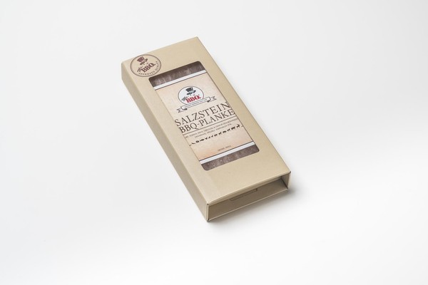 Mr. Bbq® Steinsalz Bbq-Planke 10 X 20 X 2,5 Cm, Grill, Salzplatte, Salzstein-image