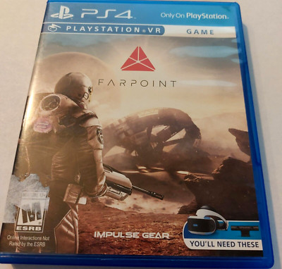 Farpoint PSVR Game Sony PlayStation PS4 VR in Original case Virtual Reality Game