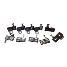 10pc Terminal Strip One Lug with One Screw Mount HH Smith Phenolic