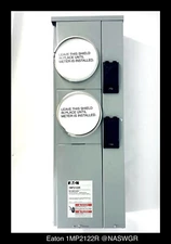 Eaton 1MP2122R Meter Pack - 125A/240V/N3R - Unused
