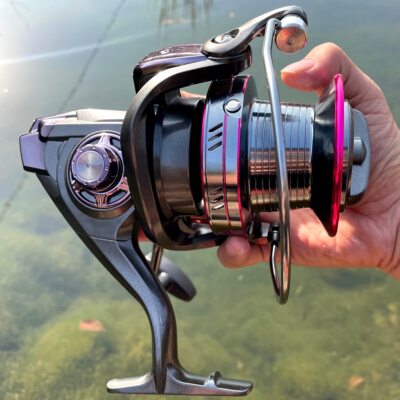 Metal Spool Fishing Reel High-speed 4.0:1 Spinning Reel 12+1BB 20-30kg Max Drag