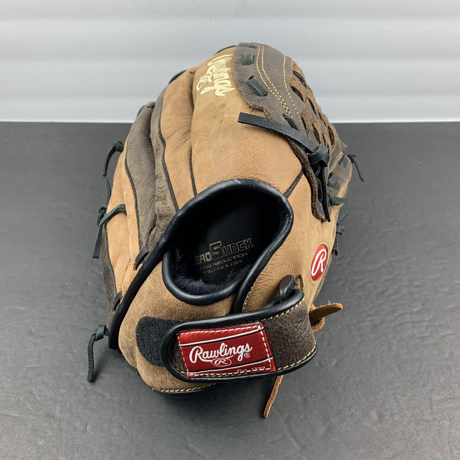 Rawlings RBG36TBR 12.5" Leather Baseball Softball Glove Right Handed
