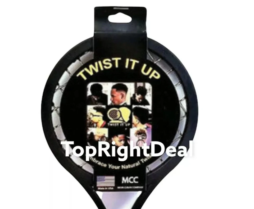 Twist It Up Comb Embrace Natural Twist Colors Black, Red, Blue- NEW - Image 2 of 3