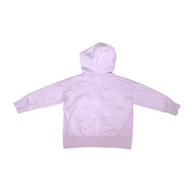 Lonsdale London Jumper Size 5 Light Purple Hooded Zip Up Jacket