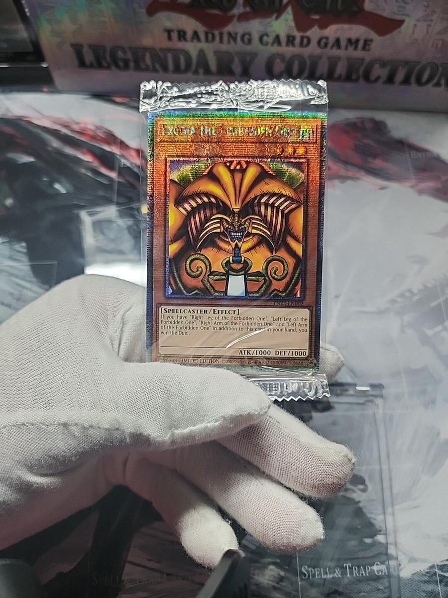 SEALED! Exodia the Forbidden One (Quarter Century Secret Rare