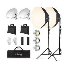 Octa Softbox Lighting Kit, Skytex Upgrade Continuous Photography Lighting Kit...