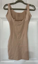 Assets By Sara Blakely  Shapewear Slip Dress Sz Med Nude Tan