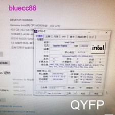 Intel Xeon Platinum 8468 ES QYFP 48C/96T 1.5Ghz 90MB 270W LGA4677 CPU Processor