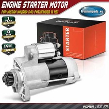 Starter Motor for Nissan Navara D40 Pathfinder III R51 2005-2009 2.5 M008T76071