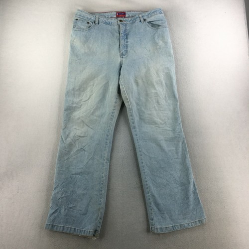 Westport Jeans Womens 14 Wide Leg Denim 