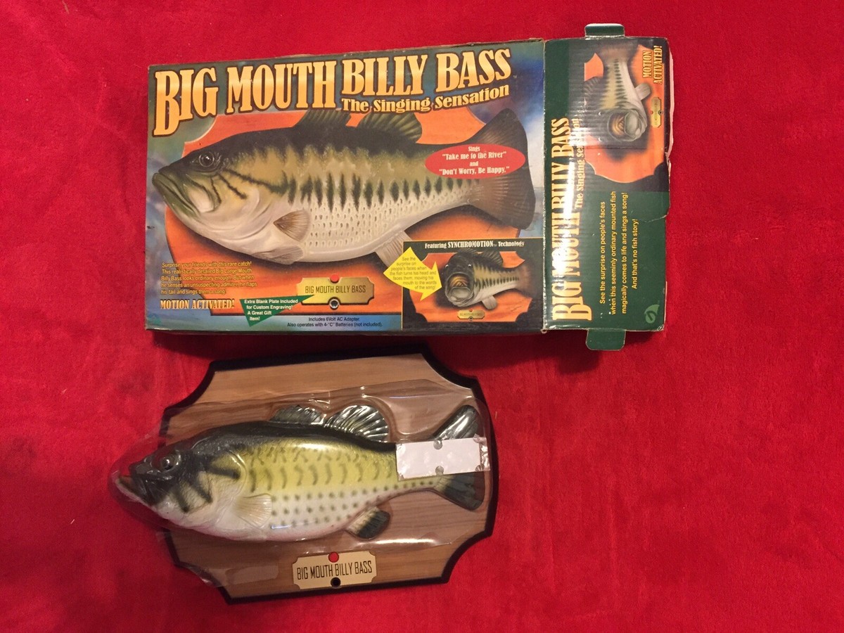 動作確認済み 箱有り BIG MOUTH BILLY BASS おもちゃ I WILL SURVIVE Big Mouth Billy Bass The Singing Sensation Gemmy