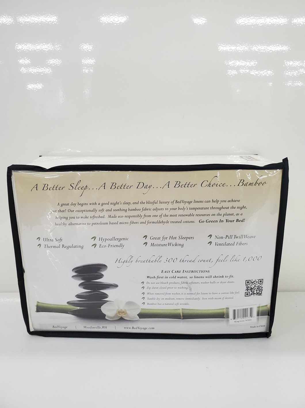 King sheet Bedvoyage Bamboo Bed Sheets used eBay