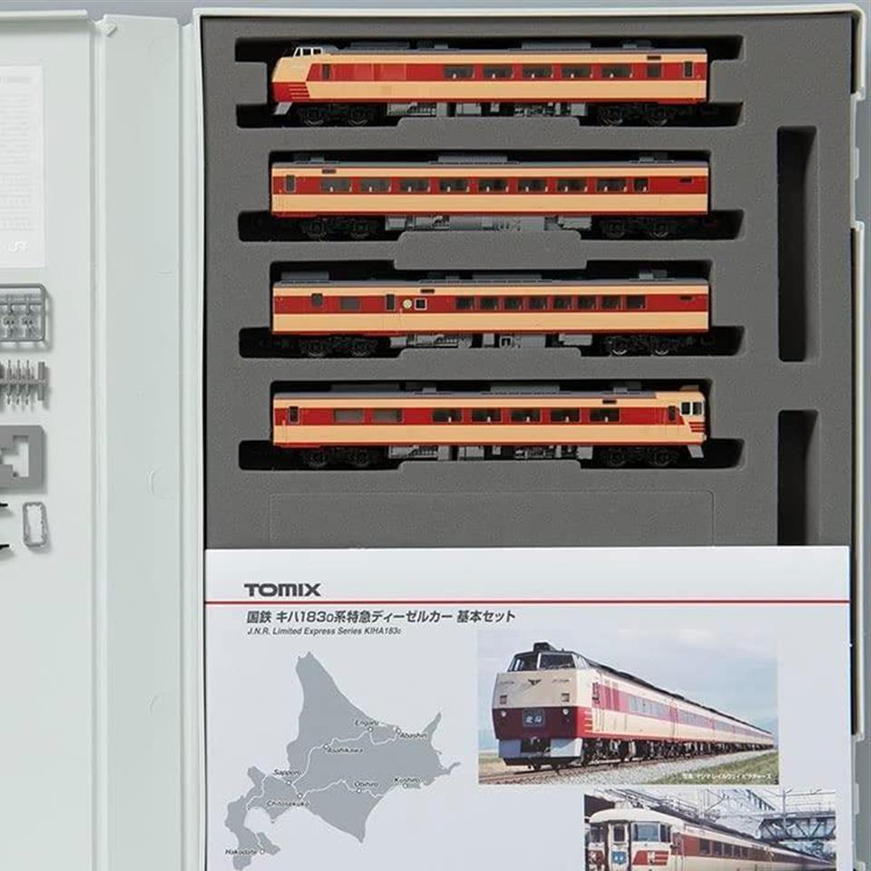 TOMIX N Gauge JNR Kiha 183 0 Series (Kiha 183 100) Basic Set
