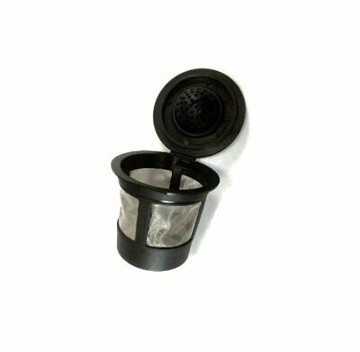 1Pcs Stainless Mesh Black Reusable Single Cup Keurig Solo Filter Pod K-Cup Coffe