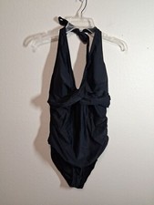 NWOT 1 Piece Swimsuit Summer Beach Pool Vacation Black Size XXL