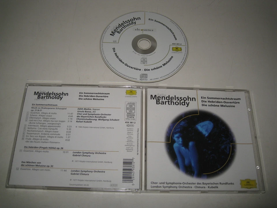 F.MENDELSSOHN BARTHOLDY/EIN SOMMERNACHTSTRAUM(ELOQUENCE/459 381-2)CD ALBUM