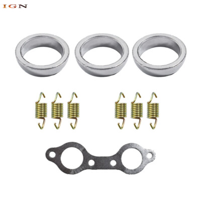 2010-2012 Fit For Polaris Ranger XP 800 4x4  Exhaust Pipe Donut Gasket Kit
