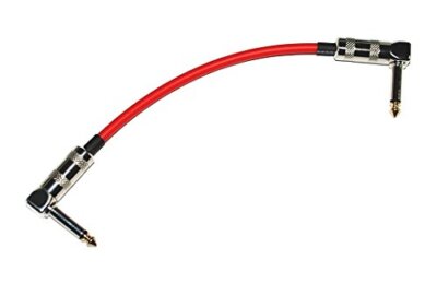 CANARE GS-6 Patchkabel 20cm L-L Typ rot Telefonstecker  PA-106 Connect Effekt...