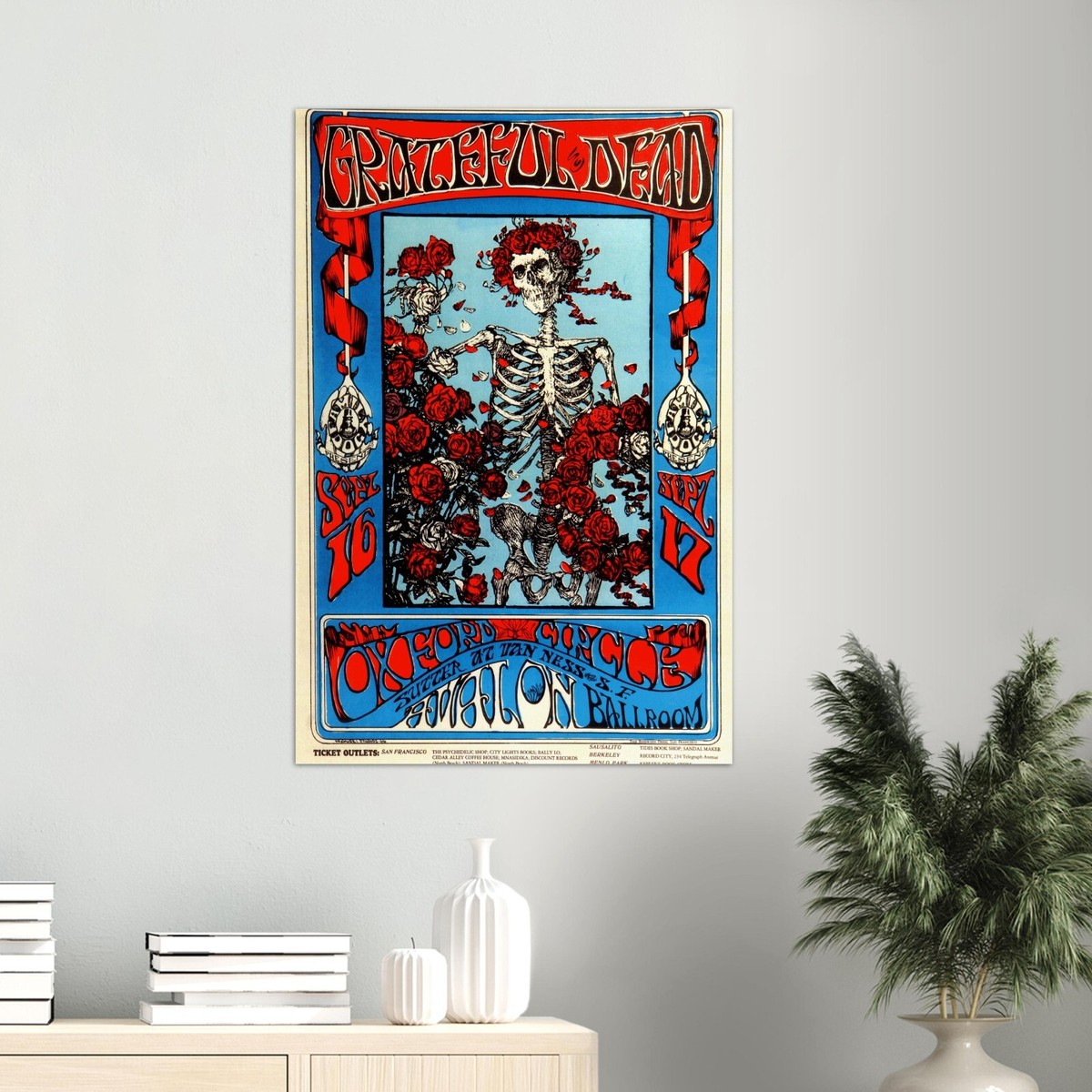 Grateful Dead Poster - Avalon Ballroom Concert (24 x 36 Inches) | eBay