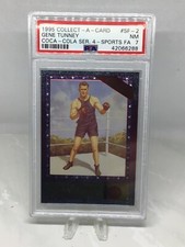 1995 Collect-A-Card Coca-Cola Series 4 #SF-2 Gene Tunney PSA 7 (Total Pop 7)