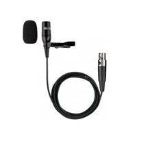 Lavalier Microphone for Shure BLX14 Bodypack Transmitter Unidirectional Black