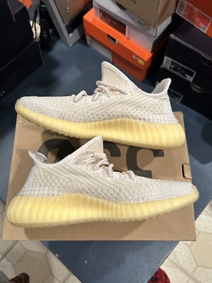 Size 7 - Adidas Yeezy Boost 350 V2 Natural Yellow Sail White