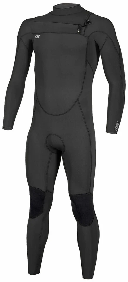 O'Neill Men's Ninja 3/2mm Chest Zip Full Wetsuit - Black / Black - New