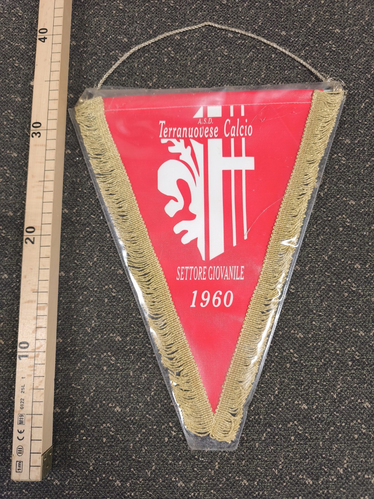 Gagliardetto CALCIO football CLUB Pennant Fanion Banderín wimpel TERRANUOVESE