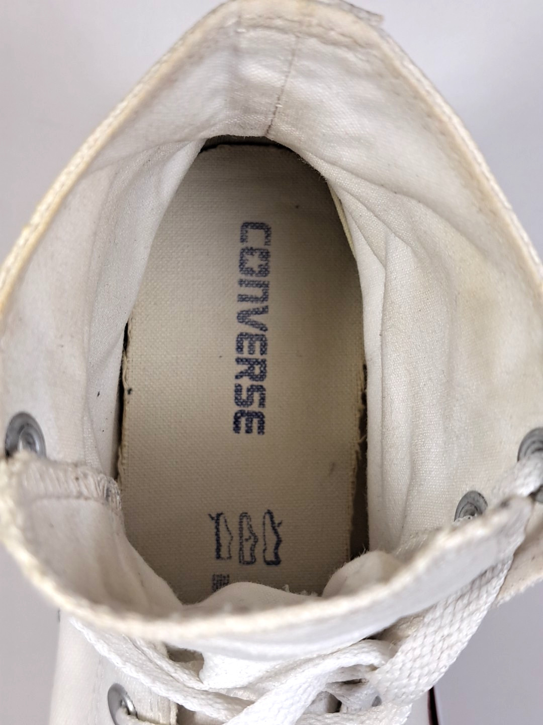 Women's converse chuck taylor All Star White Size 9 High Top Canvas Lace Up thumbnail 7