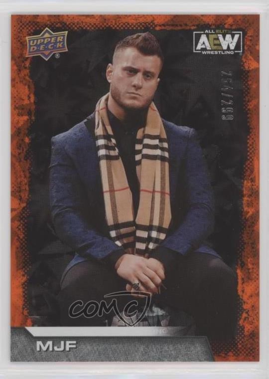 2022 Upper Deck AEW All Elite Wrestling Dynamite 264/299 MJF #3 0x1