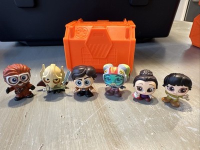 Star Wars Series 4 Doorables Lot Of 6 Chewbacca General Grievous Han Hera Leia+