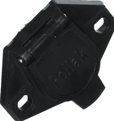 Pollak 11-723 - 7 Way Socket, Semi Truck Trailer ABS/Light Connector, Round Pin