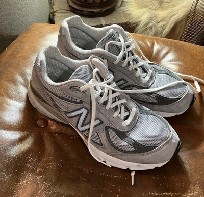 New Balance W990GL4 990v4 Castlerock Gray Suede USA Made Women s Size 11 Mens 10