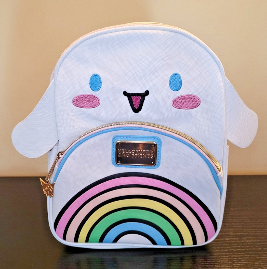 Sanrio Hello Kitty & Friends Cinnamoroll 10.5" Mini Backpack 3D Ears Charms NWT | eBay Sanrio Hello Kitty & Friends Cinnamoroll 10.5" Mini Backpack 3D Ears Charms NWT | eBay
