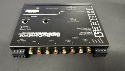Audiocontrol Three.1 Car Audio EQ 4 Band Equalizer 24db Crossover