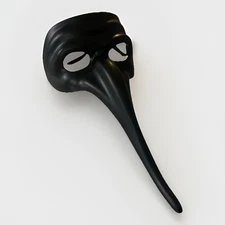 The Crow Halloween Mask Venitian Mask Long Nose masquerade Mardi Gras