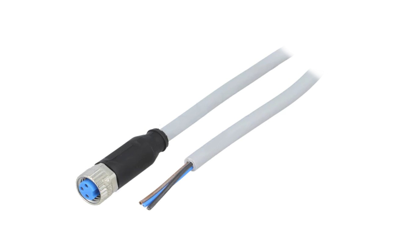 Connection cable M8-pin 3 straight 5m YF8U13-050VA1XLEAX