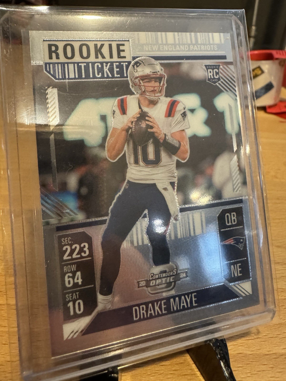 2024 Panini Contenders Optic - Rookie Ticket Drake Maye #70 (RC)