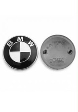 BMW Emblem 2 St�ck Schwarz Wei� G20 E36 E46 E53 E90 E60 E61 E93 E87 F30 F20 F10