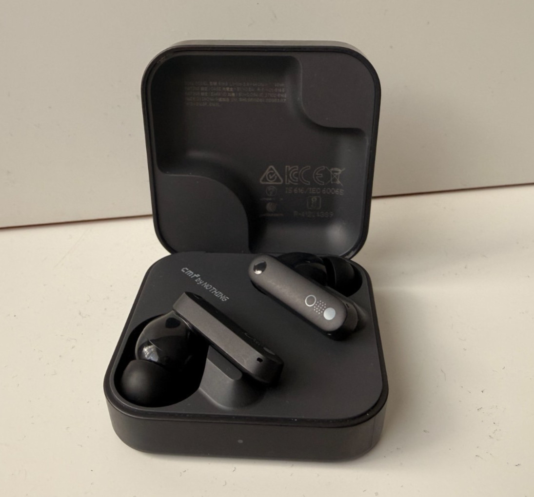 CMF BY NOTHING Buds Wireless Earbuds, Active Noise Cancelling 42dB Grey