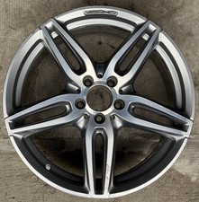 19” Cracked 2017-2023 Mercedes Benz E300 E350 E400 AMG E43 Factory OEM Wheel Rim