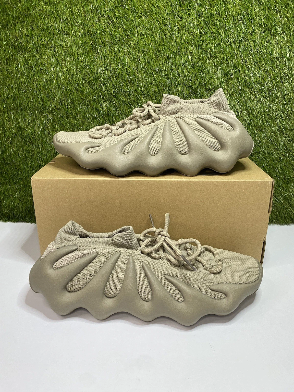 Adidas Yeezy 450 Stone Flax Taglia 10.5 Sneakers Uomo 2022 ID1623