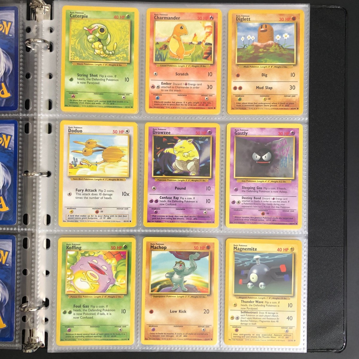 Pokémon Card Binder Collection - SL Base, Jungle, Fossil, Gym Sets