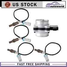For 02-04 Chevrolet Blazer 4X Oxygen O2 Sensor + Mass Airflow MAF Sensor